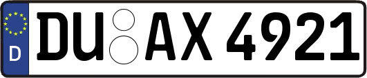 DU-AX4921