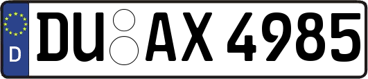DU-AX4985