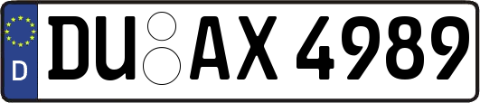 DU-AX4989