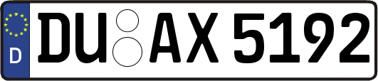 DU-AX5192