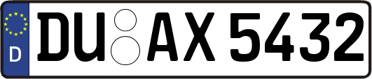 DU-AX5432