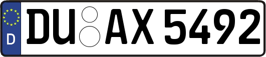 DU-AX5492