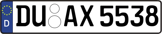 DU-AX5538