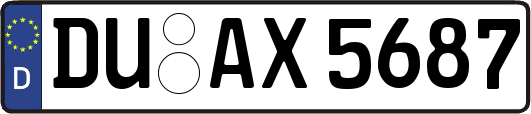 DU-AX5687