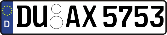 DU-AX5753