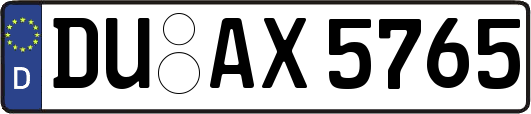 DU-AX5765