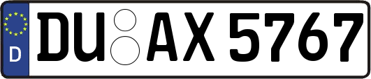 DU-AX5767