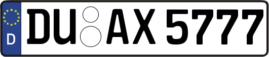 DU-AX5777