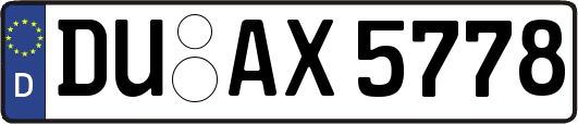 DU-AX5778