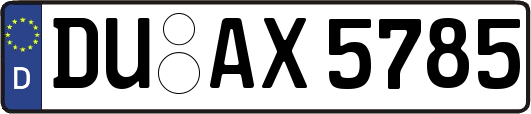 DU-AX5785