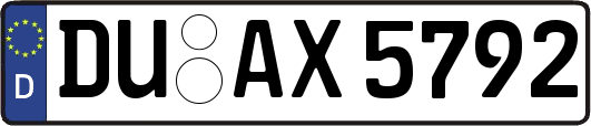 DU-AX5792