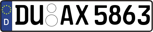 DU-AX5863