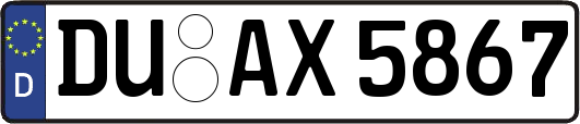 DU-AX5867