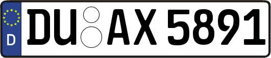 DU-AX5891