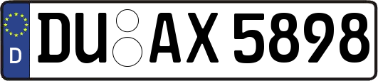 DU-AX5898
