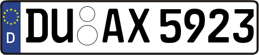 DU-AX5923