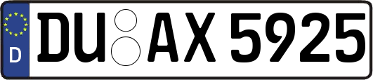 DU-AX5925