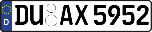 DU-AX5952