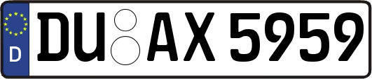 DU-AX5959