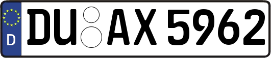 DU-AX5962
