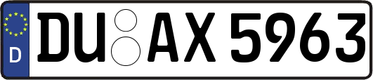 DU-AX5963