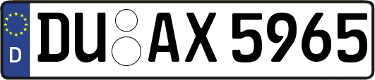 DU-AX5965