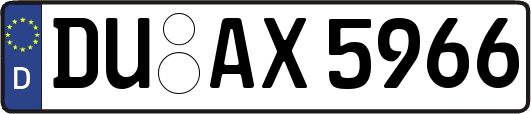 DU-AX5966
