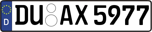 DU-AX5977