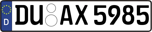 DU-AX5985