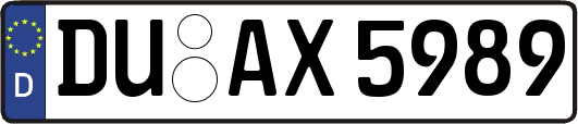 DU-AX5989
