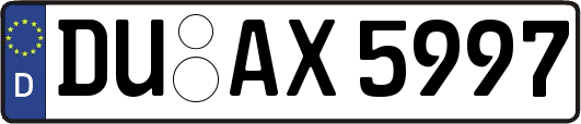 DU-AX5997