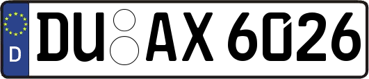 DU-AX6026