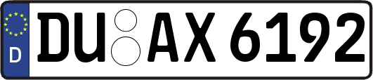 DU-AX6192