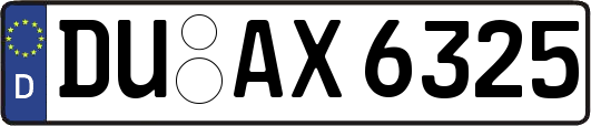 DU-AX6325