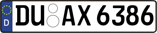 DU-AX6386
