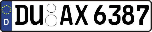 DU-AX6387