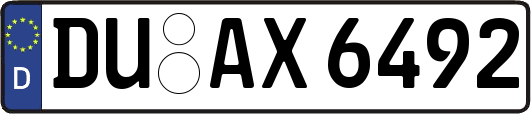 DU-AX6492