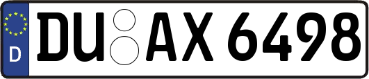 DU-AX6498