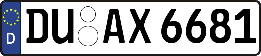 DU-AX6681