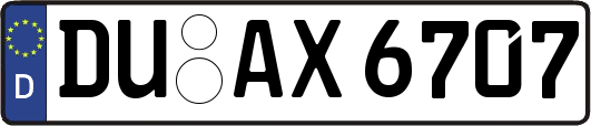DU-AX6707