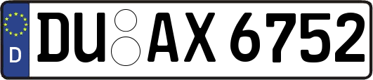 DU-AX6752