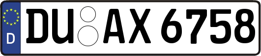 DU-AX6758