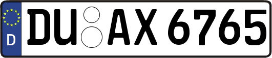 DU-AX6765