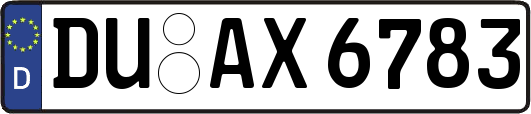 DU-AX6783