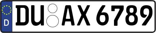 DU-AX6789