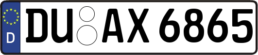 DU-AX6865