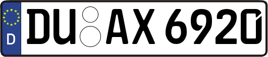 DU-AX6920