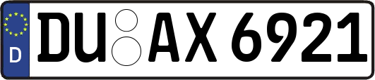 DU-AX6921