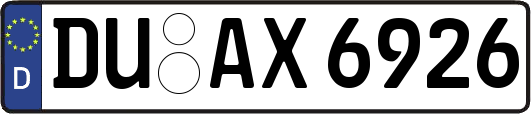 DU-AX6926