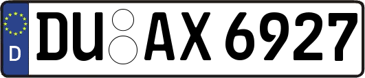 DU-AX6927